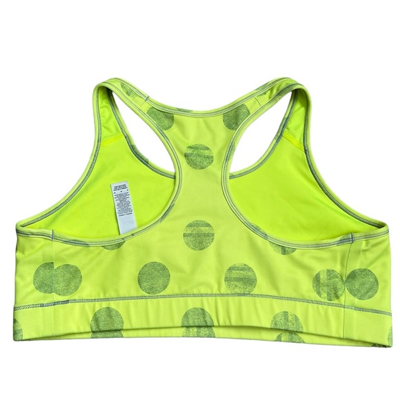 Nike Pro Women Compression Bra XL Green - Picture 3 of 5